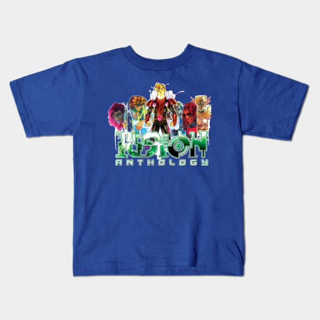Fused Kids T-Shirt by onetitan
